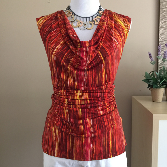 Chaus Tops - Chaus Drape Neck Top